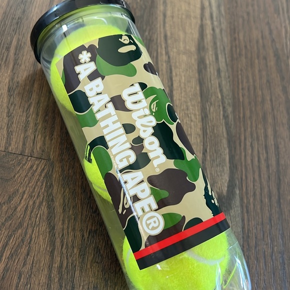 Bape x Wilson Tennis Balls - Unopened Can - Picture 4 of 6